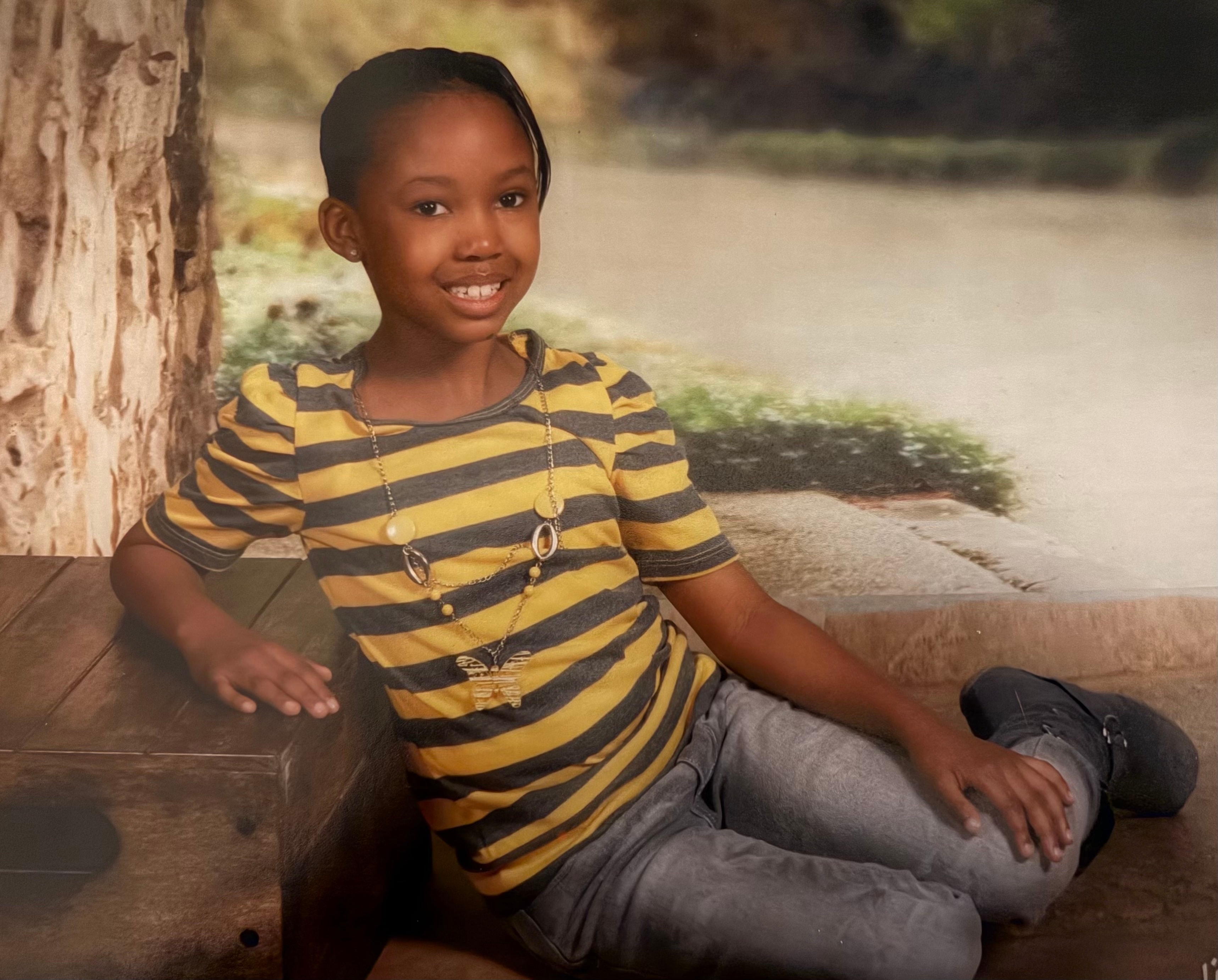 Jamiya as a child